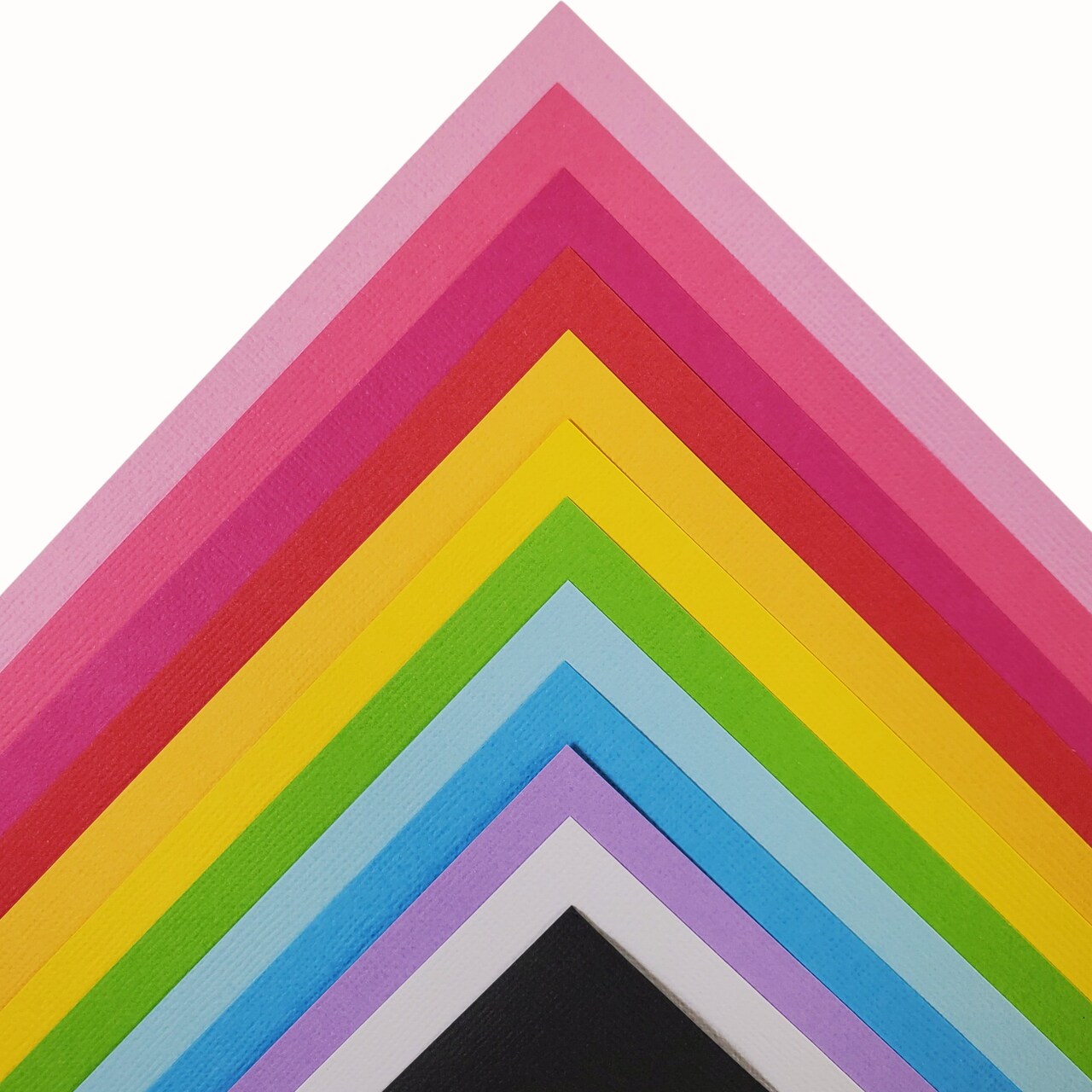 LUSH RAINBOW CARDSTOCK VARIETY PACK - 12 Sheets - Encore 12x12 Cardstock